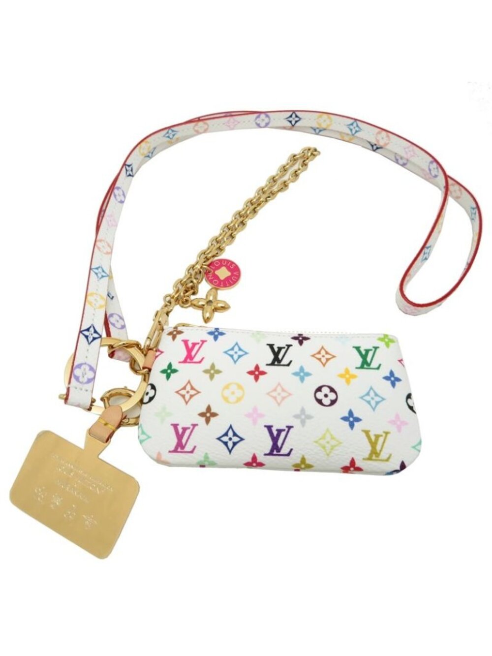 Louis Vuitton Pouch White